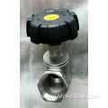 Piston type Manual Angle seat valve